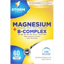 Storm Vitals Magnezyum B Complex 60 Tablet