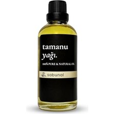 aklow akyoleticaret Tamanu Yağı 100 ml - Soğuk Sıkım Cilt ve Saç Bakım Yağı