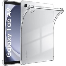 aklow akyoleticaret Samsung Galaxy Tab A9 Plus X210 ve Galaxy Tab A11+ Için Şeffaf Silikon Tablet Arka Kapak Kılıf