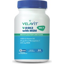Velavit V-D3K2 With Msm 60 Tablet