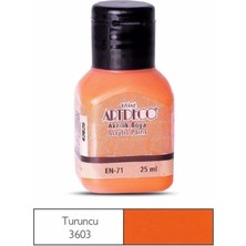Meschain Meschaın Artdeco Akrilik Boya 25ML 3603 Turuncu