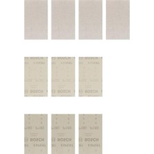 aklow akyoleticaret 10 Parça Expert M480 Ağ Zımpara Seti, Boyalı Ahşap ve Sert Ahşap Için, 80X133 mm
