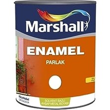 aklow akyoleticaret Enamel Parlak Sentetik Yağlı Boya 0,75 L Beyaz