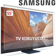 aklow akyoleticaret Samsung 55S90H Tv Ekran Koruyucu - Samsung 55" Inç 138 Ekran QE55S90HAEXTK 4K Ulta Hd OLED Tv