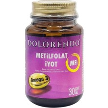 Dolorendo Metilfolat Iyot Mfi Omega 3 Takviye Edici Gıda 30 Kapsül