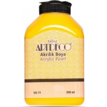 Meschain Meschaın Artdeco Akrilik Boya 500ML 3602 K.sarı