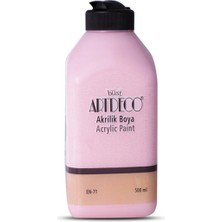 Meschain Meschaın Artdeco Akrilik Boya 500ML 3674 Bebek Pembe