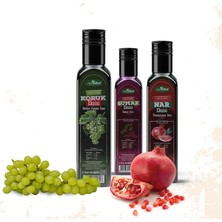 aklow akyoleticaret Asya Vital 3 Ekşi (Nar, Sumak, Koruk) 680 G. Cam Şişe