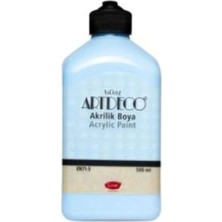 Meschain Meschaın Artdeco Akrilik Boya 500ML 3679 Bebek Mavi