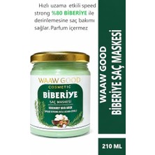 aklow akyoleticaret Biberiye Saç Maskesi, Dökülme Karşıtı, Hızlı Uzama Etkili, Tüm Saç Tiplerine Uygun, 210 ml