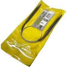 aklow akyoleticaret Yabalı Misinalı Şiş 40 cm Çelik YBL-338 No 7 mm