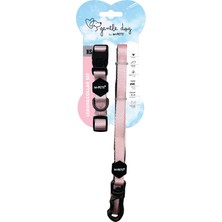 Şanal M-Pets Gentle Dog Boyun Tasması ve Gezdirme Set (Xs) Pembe