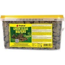 Şanal Tropical Green Algae Wafers 5lt 2,25KG - Vatoz ve Çöpçü Balığı Yemi