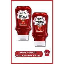 aklow akyoleticaret Tomato Acılı Ketchup 375G 2'li Set