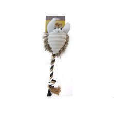 Şanal Beeztees Eastland 510198 Öten Peluş Köpek Oyuncağı, Canavar Şekilli, 26X9 cm