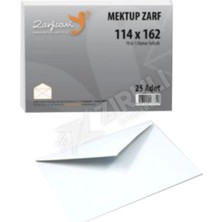 Mektup Zarfı 70 gr 25LI