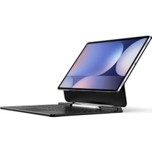 aklow akyoleticaret Samsung Galaxy Tab S8 Ultra; S9 ULTRA/S10 Ultra 14.6 Inç ile Uyumlu Magic Keyboard Touchpad Türkçe Kalem Bölmeli Işıklı Klavyeli Kılıfı SM-X920