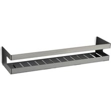 aklow akyoleticaret Banyo Duş Raf Sistemi Füme Renk 98X100X400 mm Füme Tek Ebat BA3001 043 Bbn