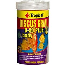 Şanal Tropical Discus Gran D 50 Plus Baby 100GR Kovadan Bölme
