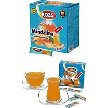 aklow akyoleticaret Tek Içimlik Mandalina Aromalı Içecek Tozu 50 Adet