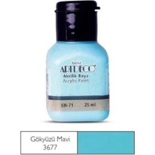 Meschain Meschaın Artdeco Akrilik Boya 25ML 3677 Gökyüzü Mavi