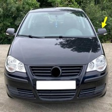 aklow akyoleticaret Sol Dış Dikiz Ayna Kapağı Siyah 1Z0857537 Vw Polo ile Uyumlu 2005-2009