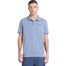 Timberland Quick-Dry Short Sleeve Polo Erkek Mavi Tshirt TB0A679BB881