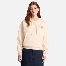 Timberland Elevated Hoodie Kadin Bej Sweatshirt TBC0YHC3V041