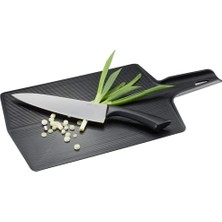 aklow akyoleticaret 13975 Lavos Katlanabilir Plastik Kesme Tahtası, 47 x 26 cm