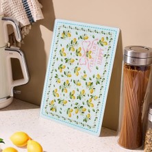 aklow akyoleticaret Aryıldız Limone Cam Kesme Tahtası 20X30 cm