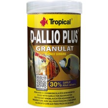 Şanal Tropical D-Allio Plusgranulat Discus Balıklar Için Sarımsaklıgranül Balık Yemi 100 ml 60GR