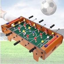 aklow akyoleticaret Ahşap Masa Maçı Langırt Oyunu; 18 Oyuncu, 2 Top, 70 Cm, Çok Renkli