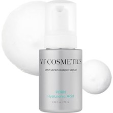 aklow akyoleticaret Pdrn Hyaluronik Asit Nane Mikro Köpük Serum, Tüm Cilt Tipleri Için Nemlendirici, Yaşlanma Karşıtı, 70 ml