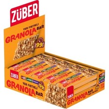 Züber Yer Fıstıklı Granola Bar 25G x 15 Adet