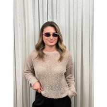 Alis Boutique Bürümcük Delikli Model Triko Bluz