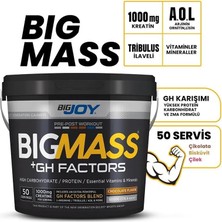 Sports Bigmass Gainer Gh Factors 5000 Gr, Çikolatalı, Karbonhidrat Içeren Hacim Kazandırıcı S