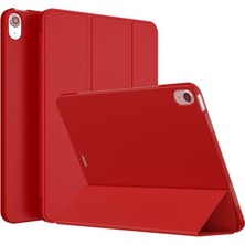 aklow akyoleticaret iPad Air 11INÇ M4/m3/m2 2026-2024 Uyumlu, Silikon Arka Yüzlü Smart Case Kılıf