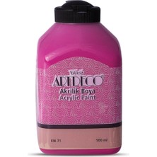 Meschain Meschaın Artdeco Akrilik Boya 500ML 3653 Fuşya