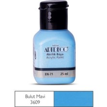 Meschain Meschaın Artdeco Akrilik Boya 25ML 3609 Bulut Mavi