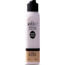 Meschain Meschaın Artdeco Akrilik Metalik Boya 140ML Beyaz SEDEF3720