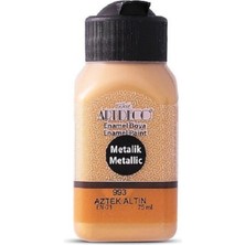 Meschain Meschaın Artdeco Metalik Akrilik Boya 75ML Aztek Altın 3711