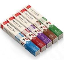 Coffee Single Orijin Kapsül Kahve 5'li Set Ethiopia, Colombia, Guatemala, Kenya, Brasil - 50 Adet