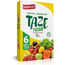 aklow akyoleticaret Taze Tutan Buzdolabı Poşeti, 5'li Set, 30 Güne Kadar, Bpa Içermez, Tekrar Kullanılabilir
