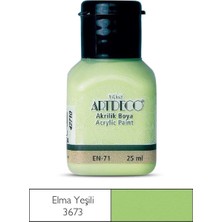 Meschain Meschaın Artdeco Akrilik Boya 25ML 3673 Elma Yeşili