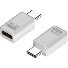 aklow akyoleticaret Adaptör; 240W Usb-C, 80GBPS Veri Aktarımı & 8k Görüntü Desteği ile Ultra Hızlı Şarj