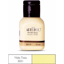Meschain Meschaın Artdeco Akrilik Boya 25ML 3031 Yıldız Tozu