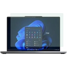 aklow akyoleticaret Lenovo Thinkpad Z13 13.3 Inç Uyumlu 9h Temperli Kırılmaz Nano Cam Ekran Koruyucu, Çizilmeye ve Darbeye Dayanıklı, Hd Şeffaf