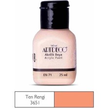 Meschain Meschaın Artdeco Akrilik Boya 25ML 3651 Ten Rengi