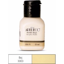 Meschain Meschaın Artdeco Akrilik Boya 25ML 3003 Bej