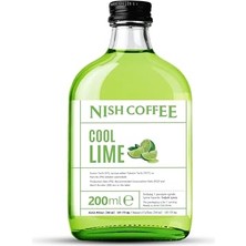 aklow akyoleticaret Coffee Cold Brew Lime Aromalı Içecek 200 Ml, Cam Şişe